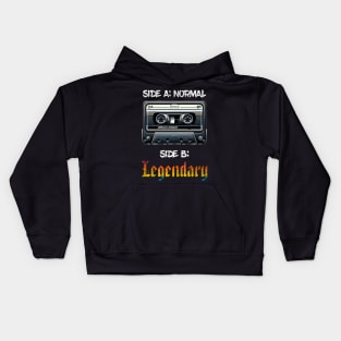 Legendary Retro Cassette From The 80s Kids Hoodie